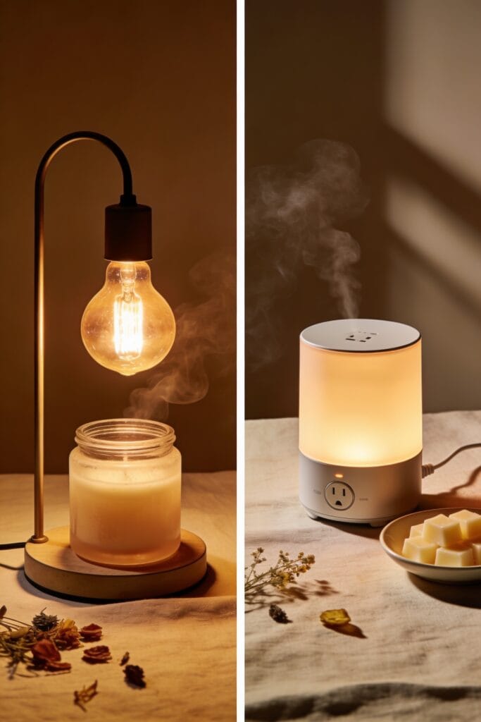 candle warmer scent comparison