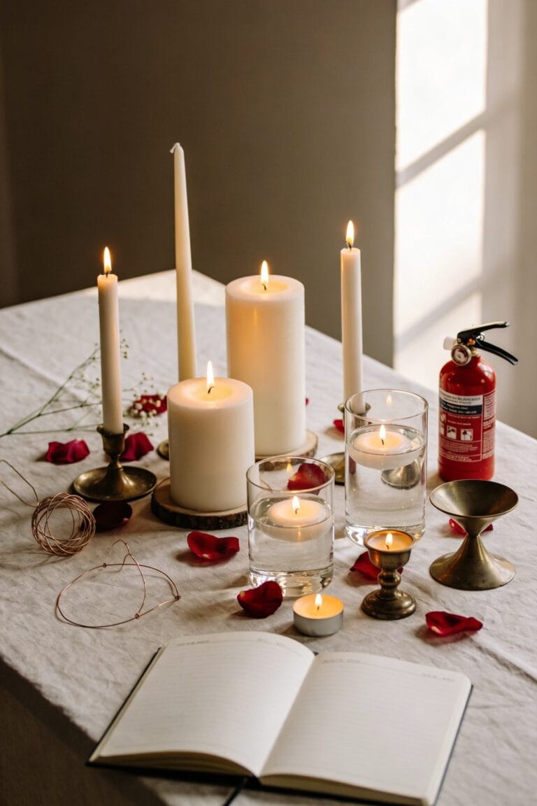candles styles planning safety