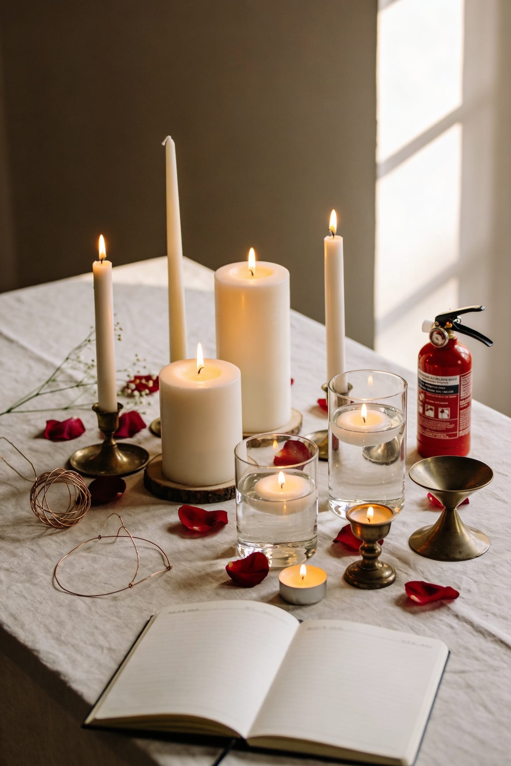 candles styles planning safety