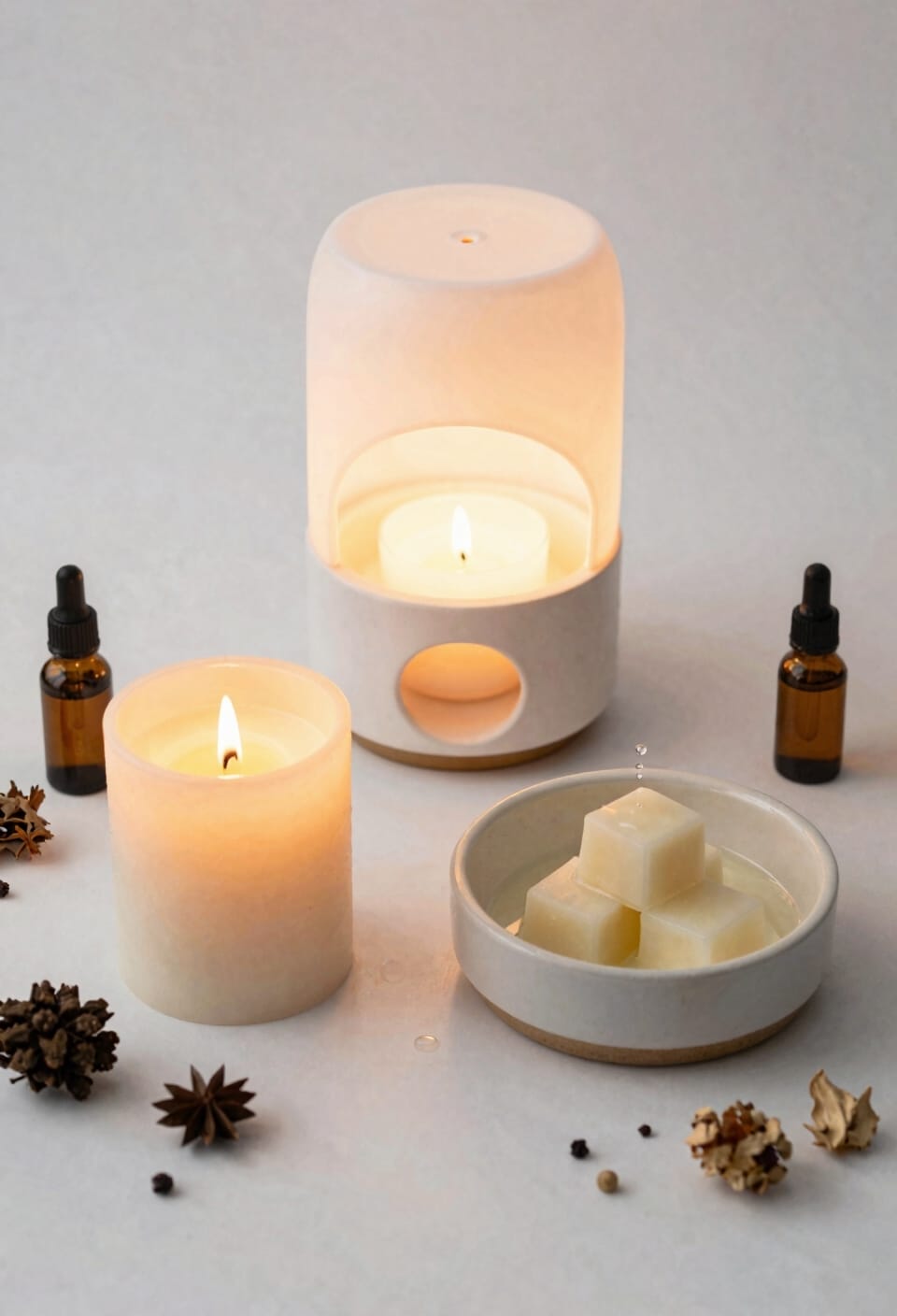 direct heating stronger immediate fragrance