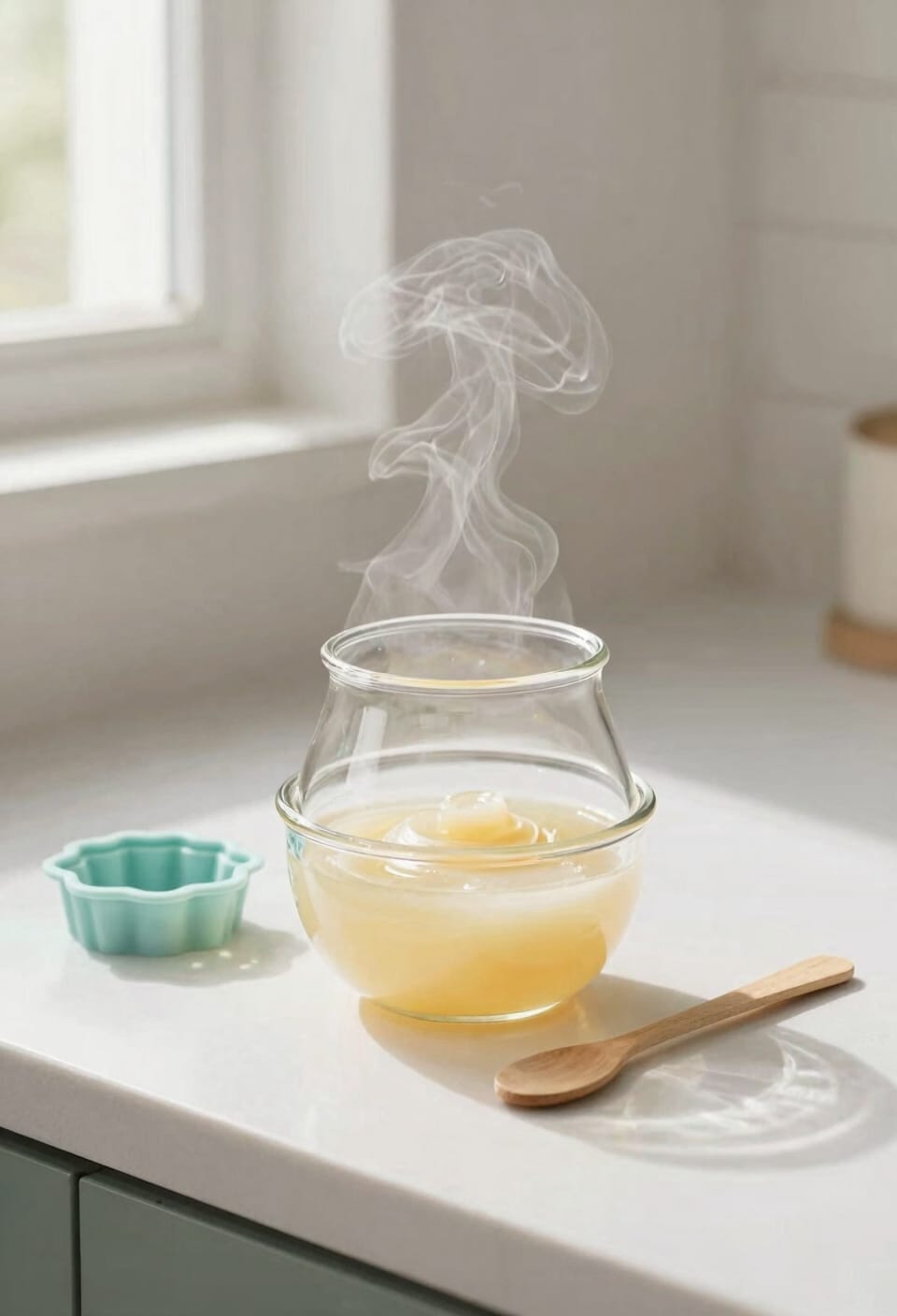 double boiler low simmer remelt guidance