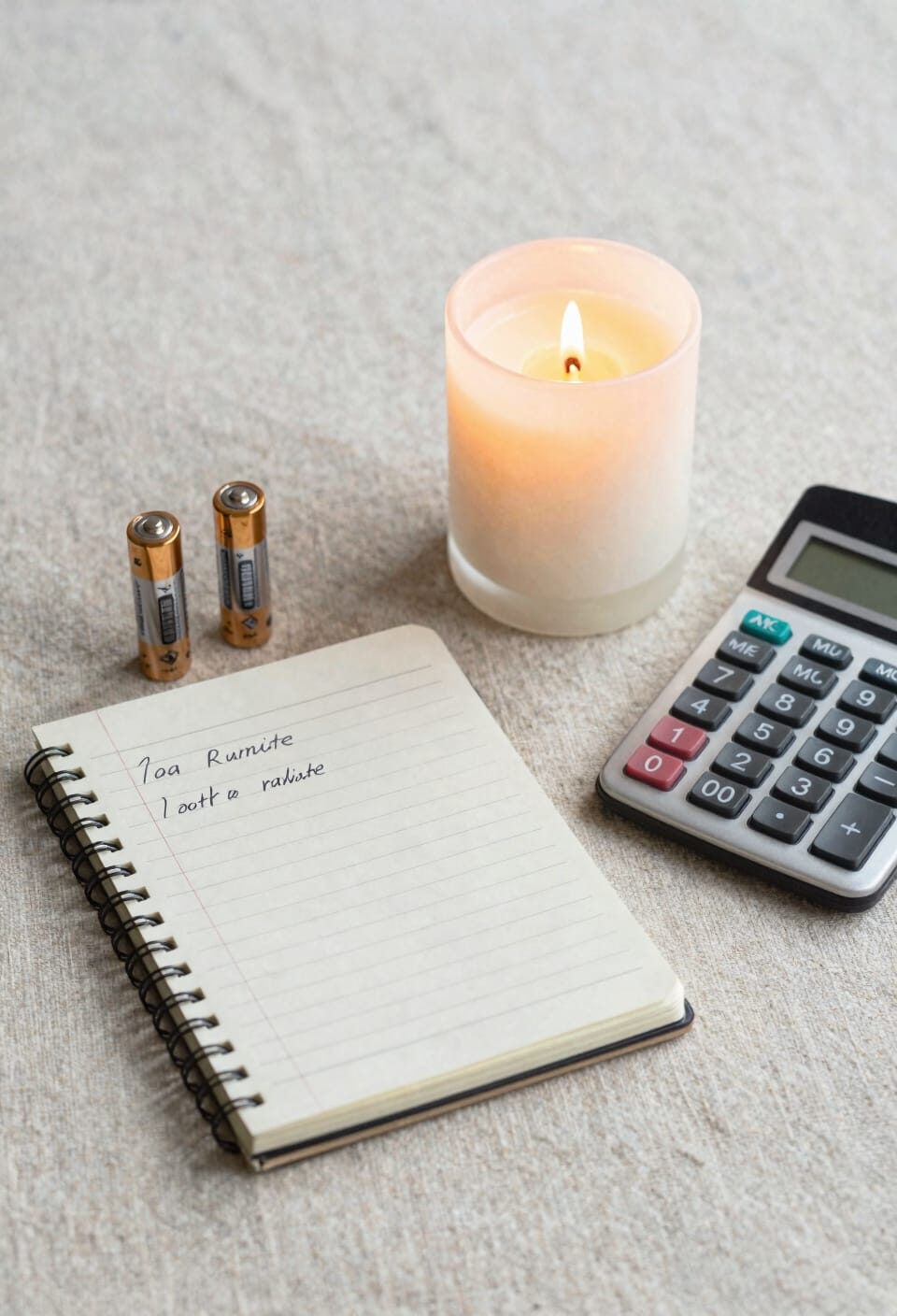 estimate real candle runtime