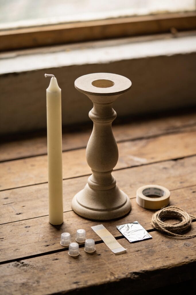 fit candle holder properly