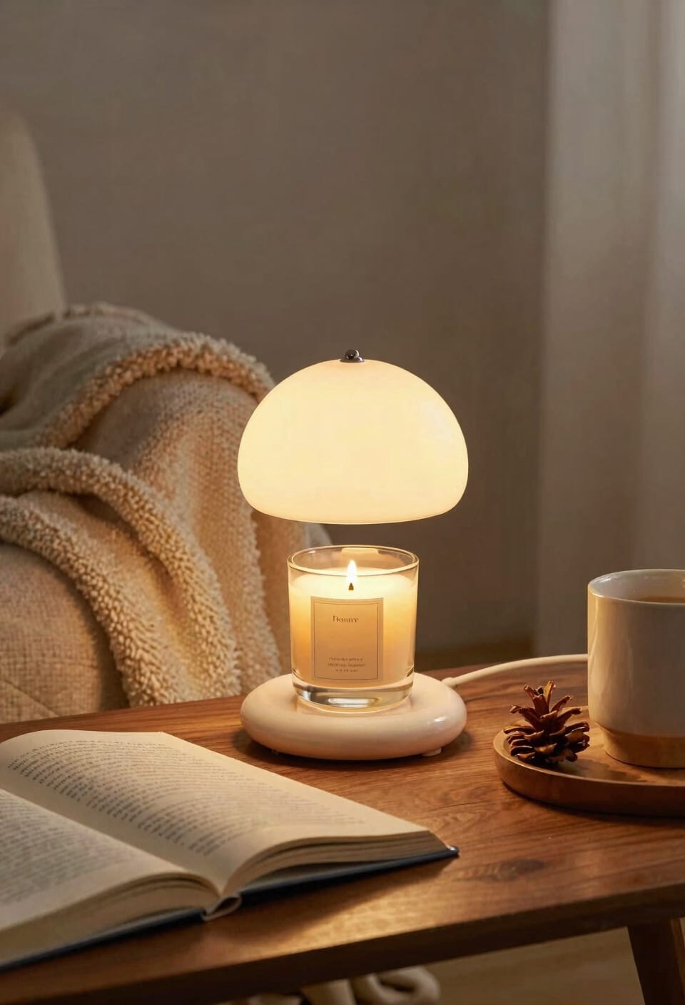 flameless candle warmer ambiance