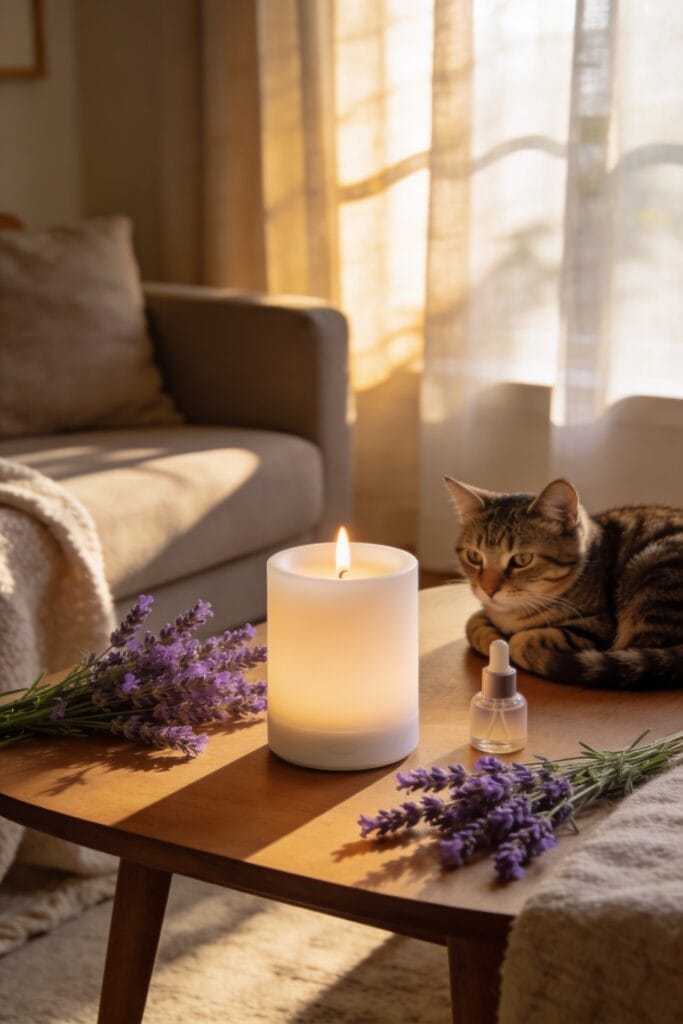flameless candles cat safe