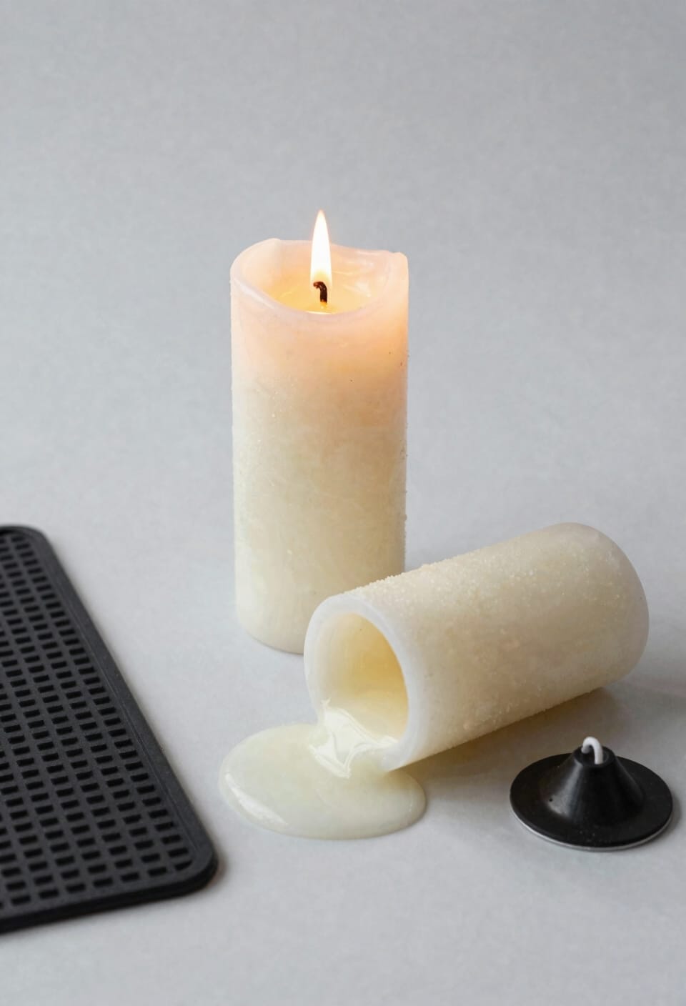 flameless led wax candles
