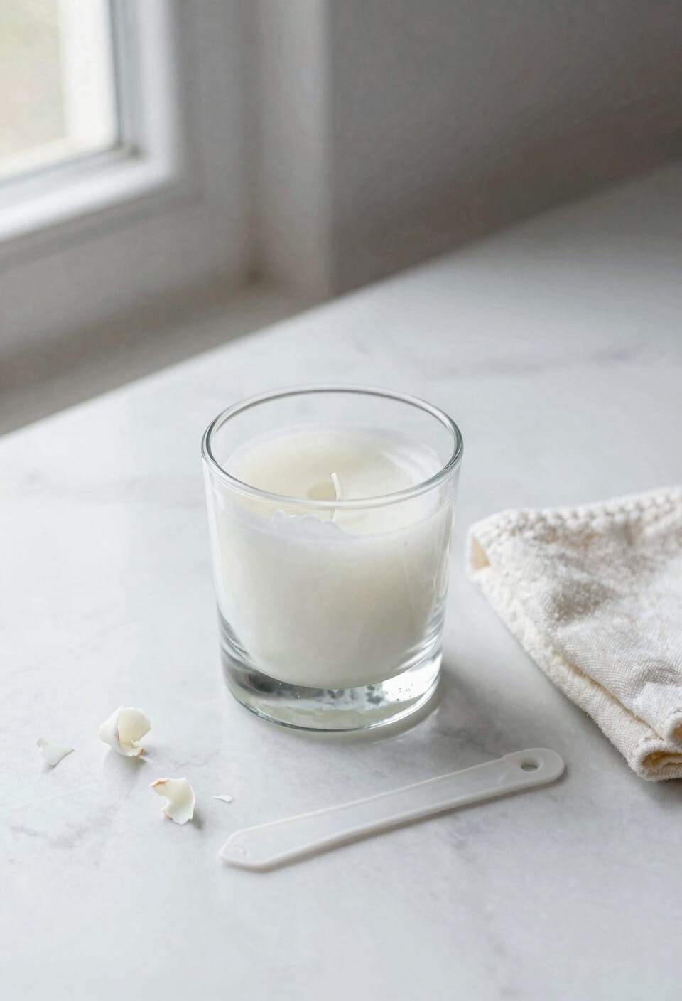 gently scrape softened or hardened