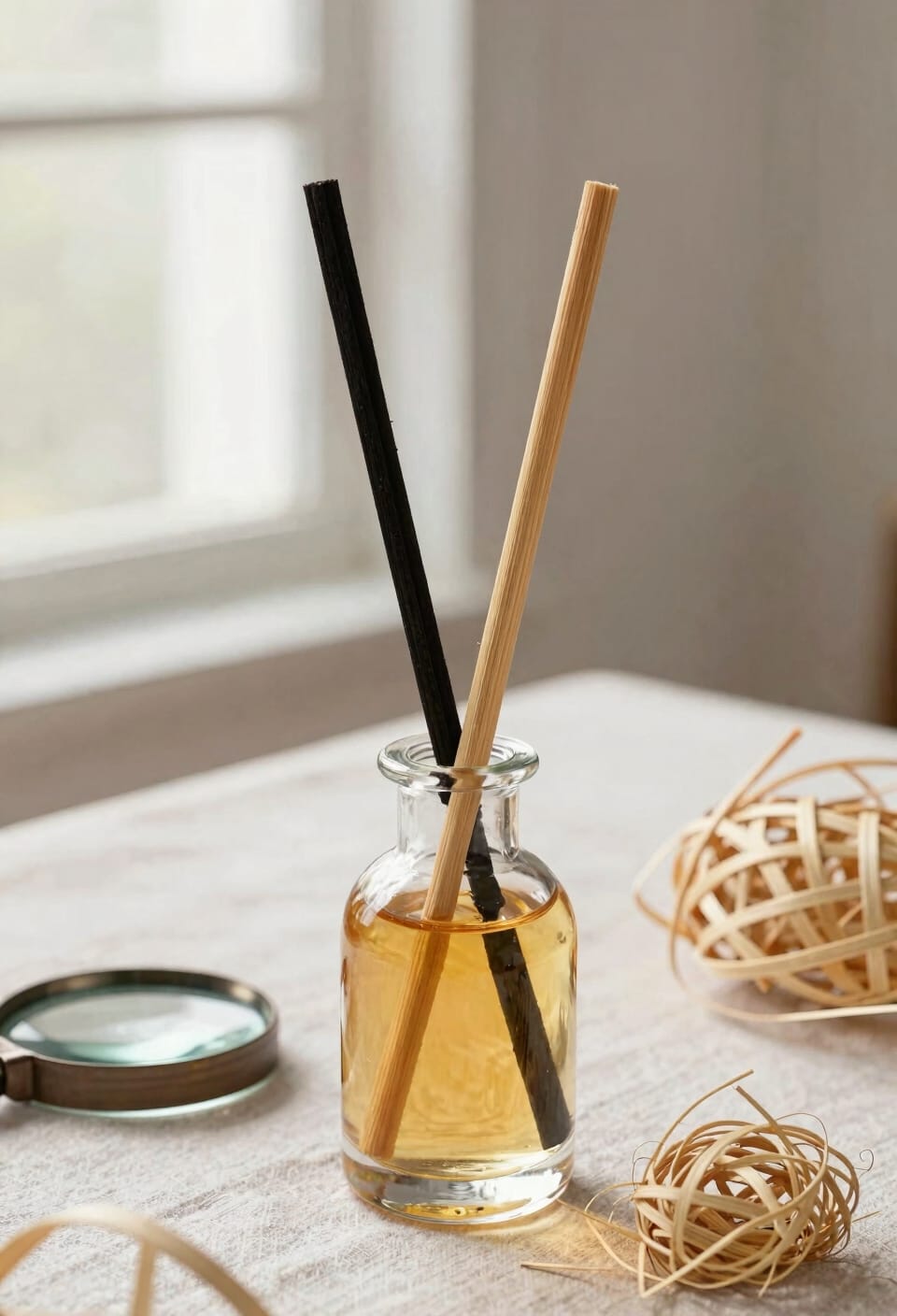 high porosity rattan enhances diffusion