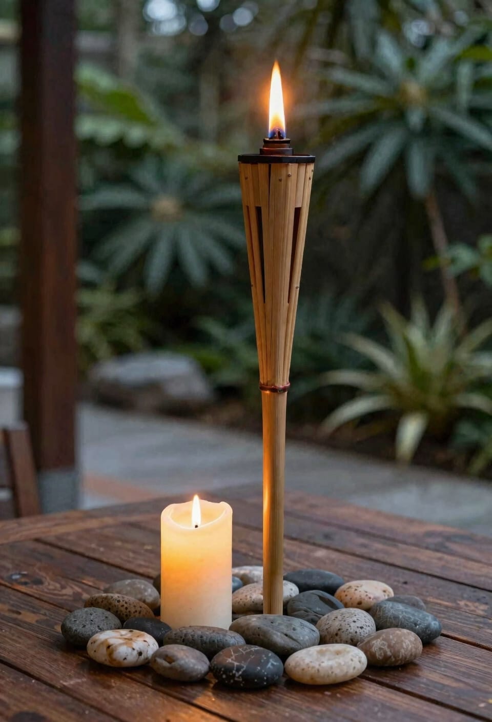 keep torches and candles safe