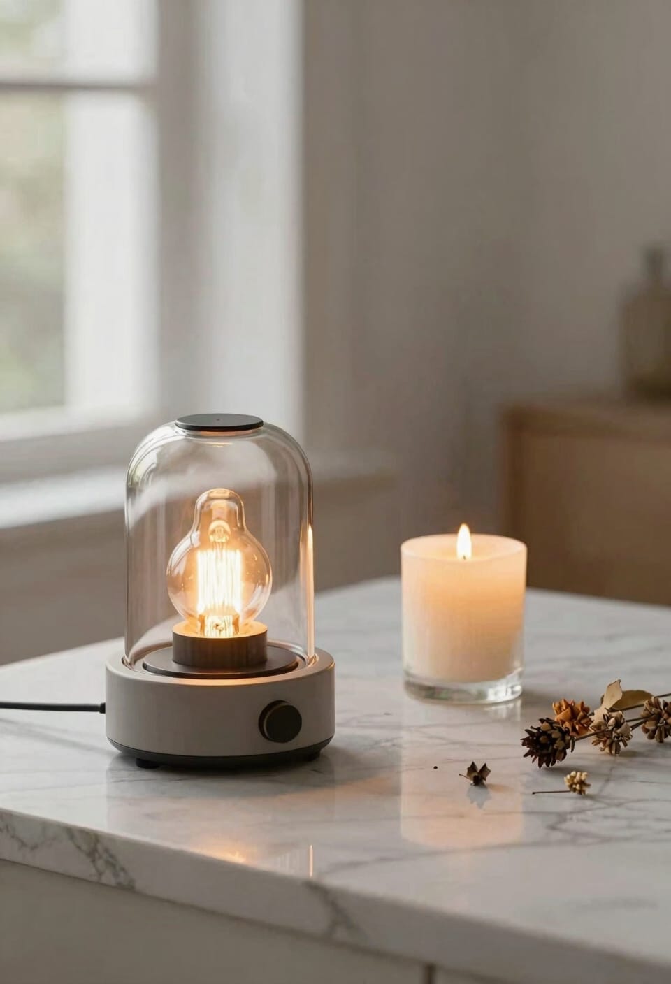 lamp for candles plate for flexibility