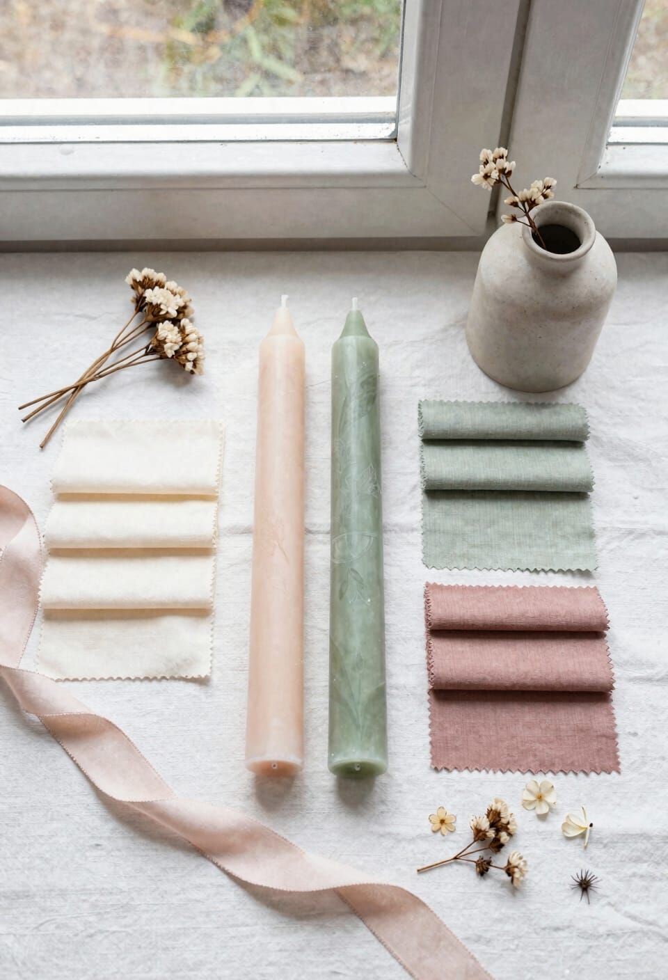 match tapers to palette