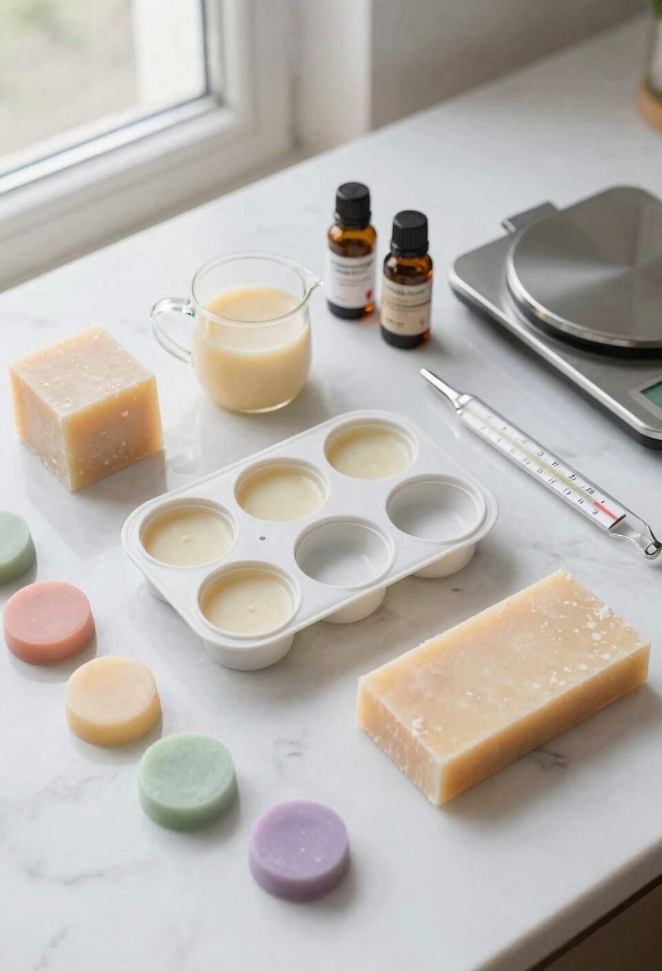 measure melt scent cure