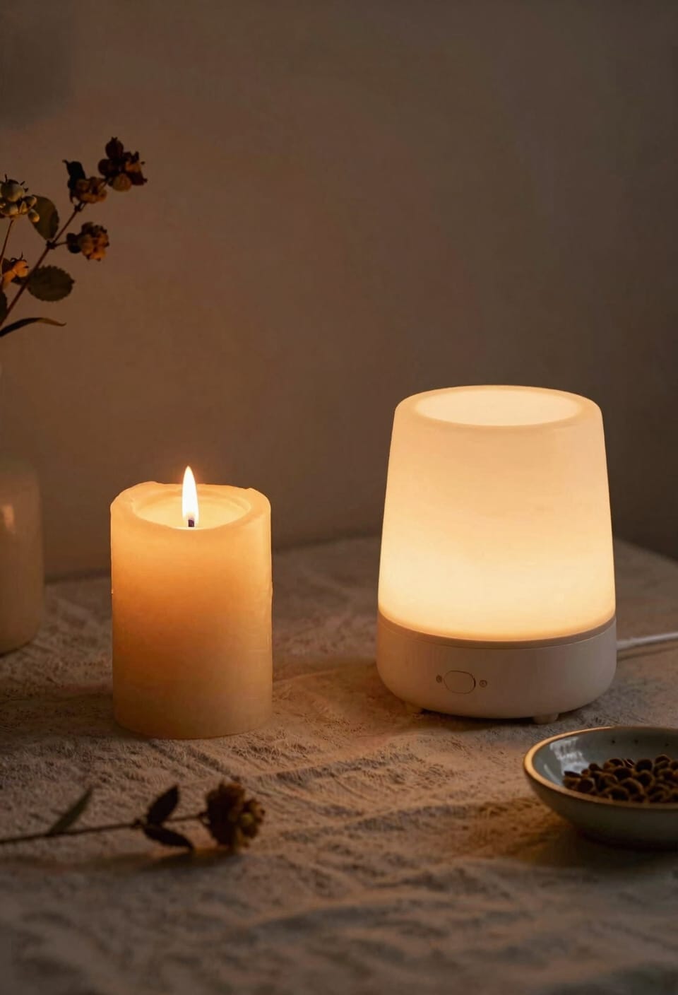 mood lighting vs fragrance only ambiance