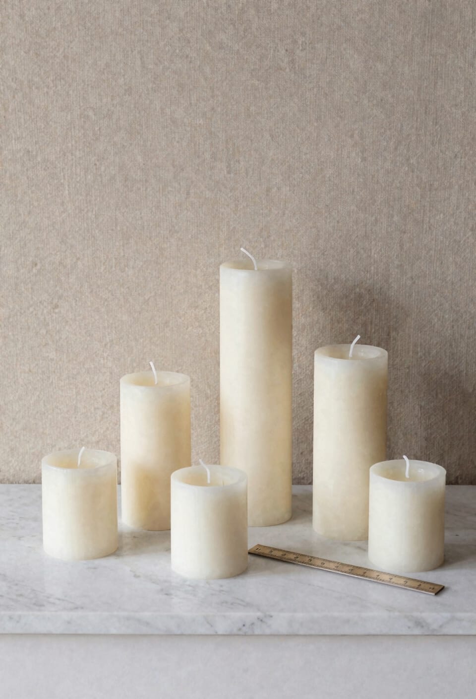 pillar wax wick sizing