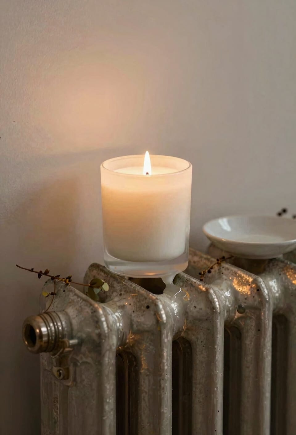 radiator warmed wax melt diffusion