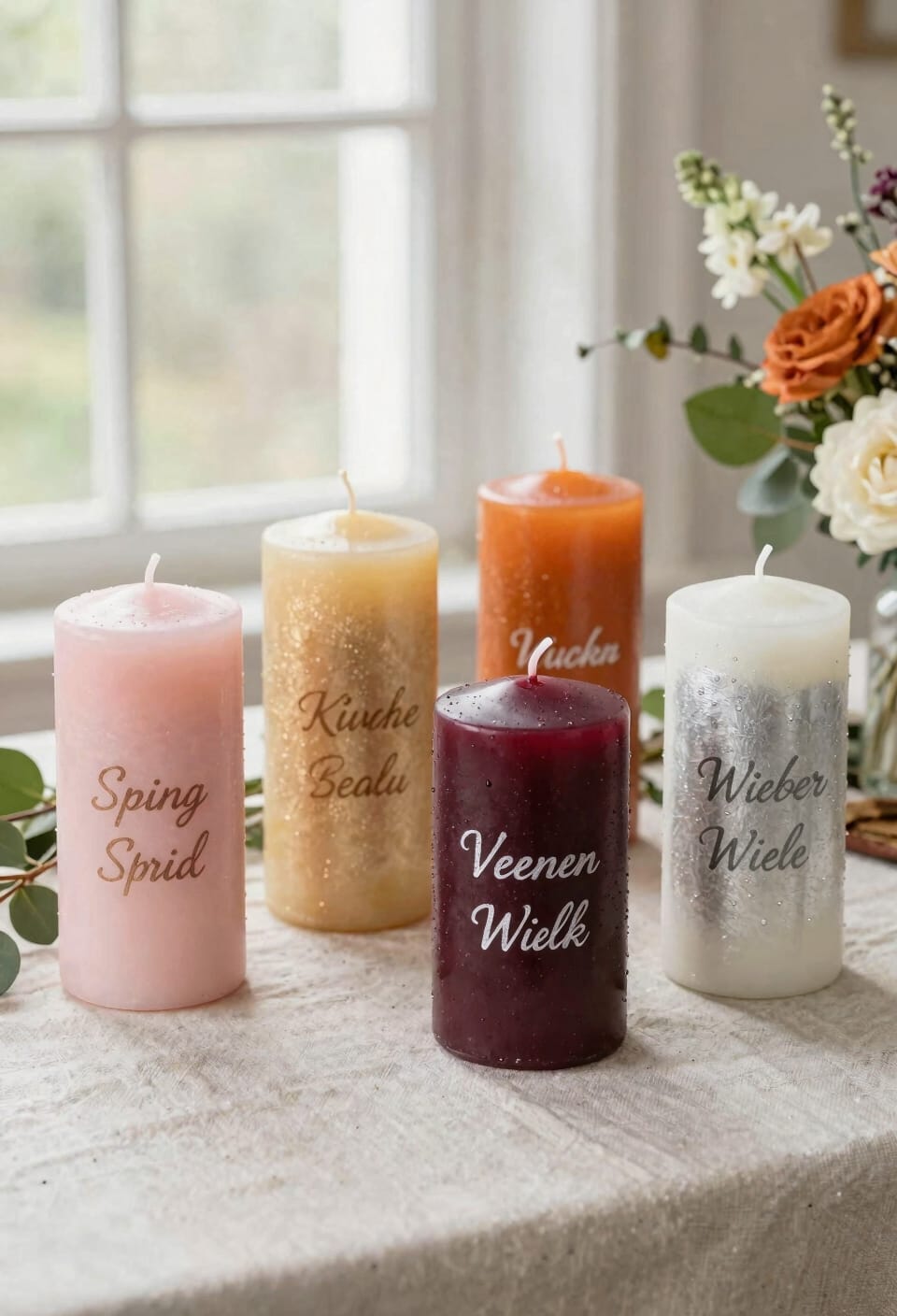seasonal candle colors guide