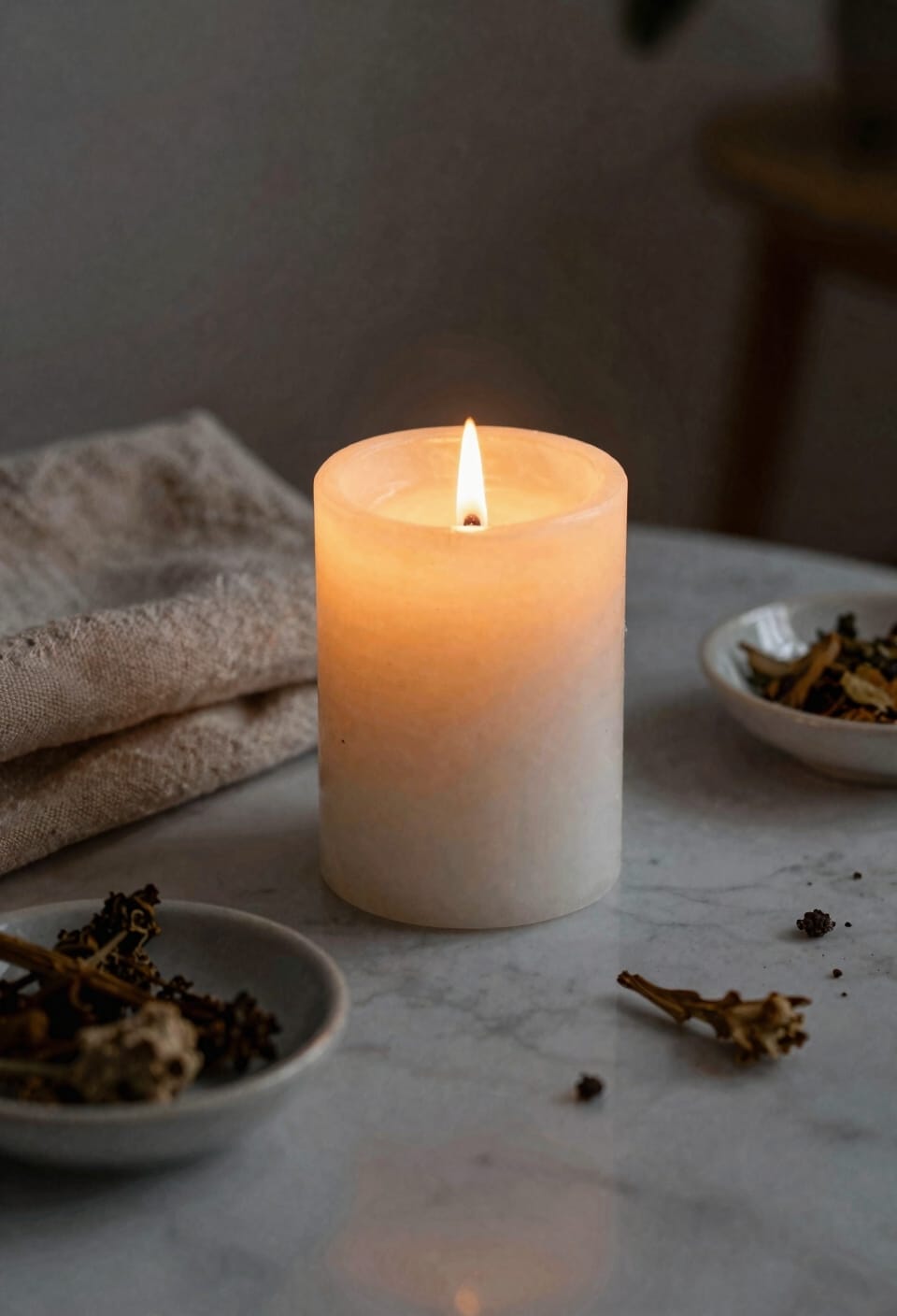 slow ritualized scented ambience