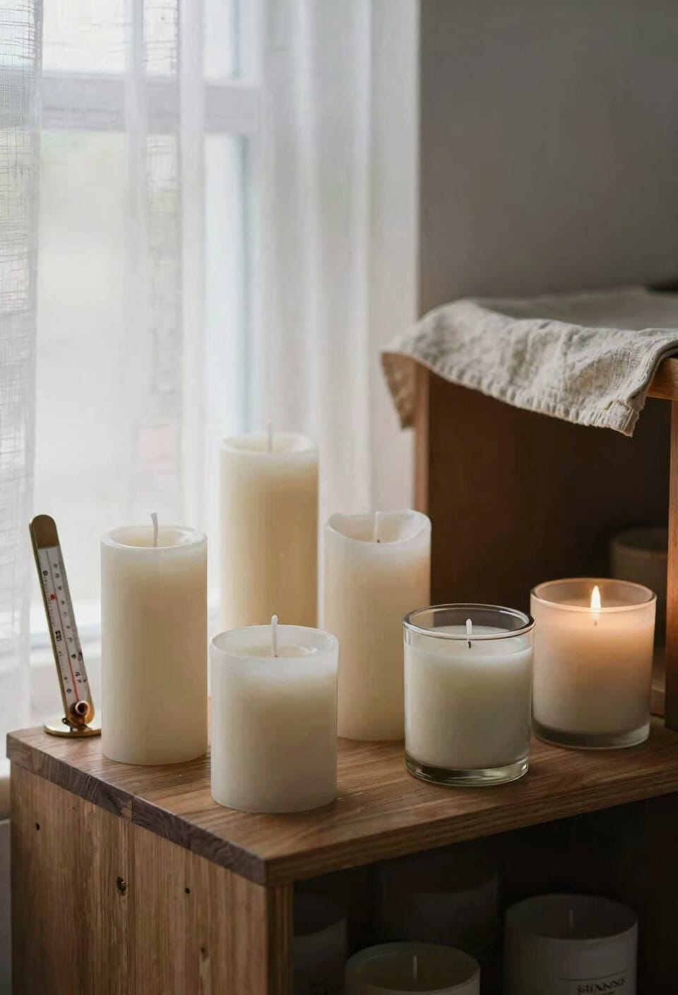 store candles in cool stable locations