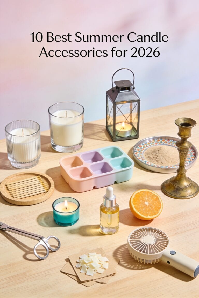 top 10 summer candle accessories