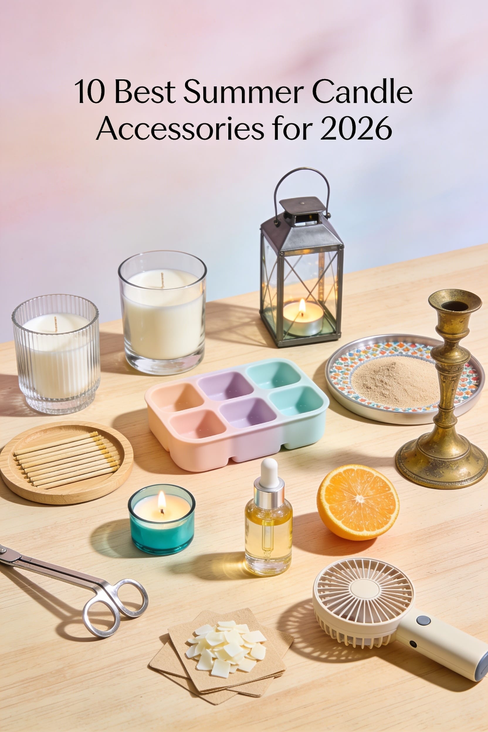top 10 summer candle accessories