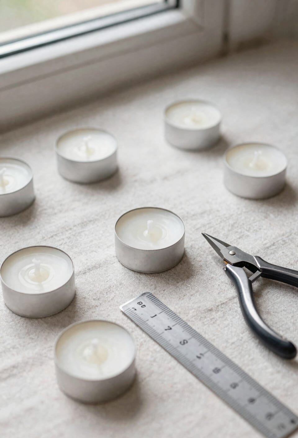 trim wicks quarter inch regularly