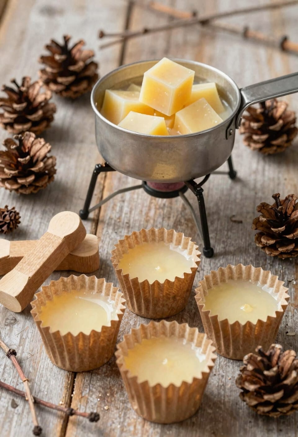 turn wax into firestarters