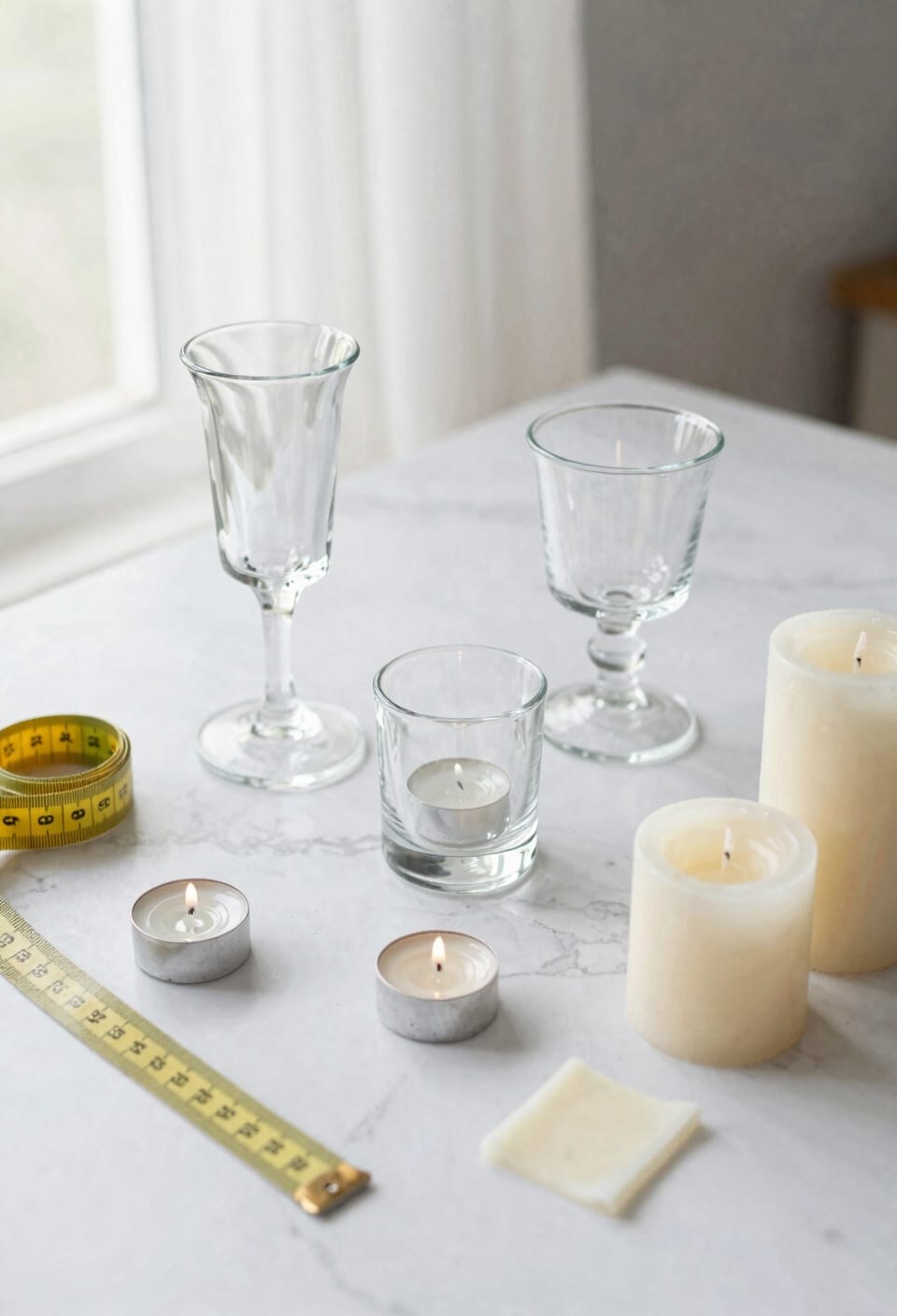 versatile small container candle starters