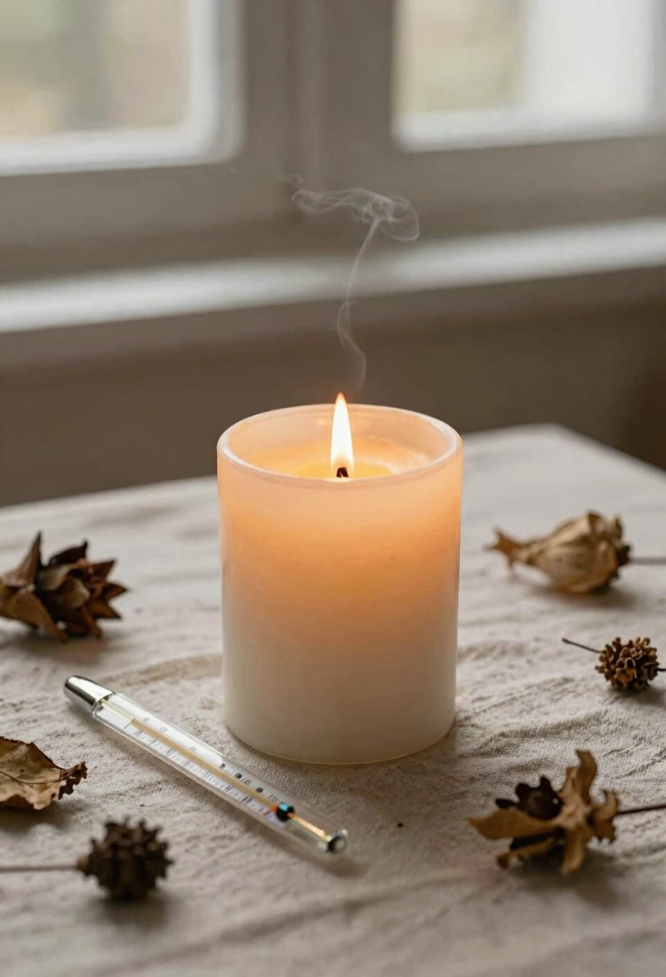 wax melting releases fragrance