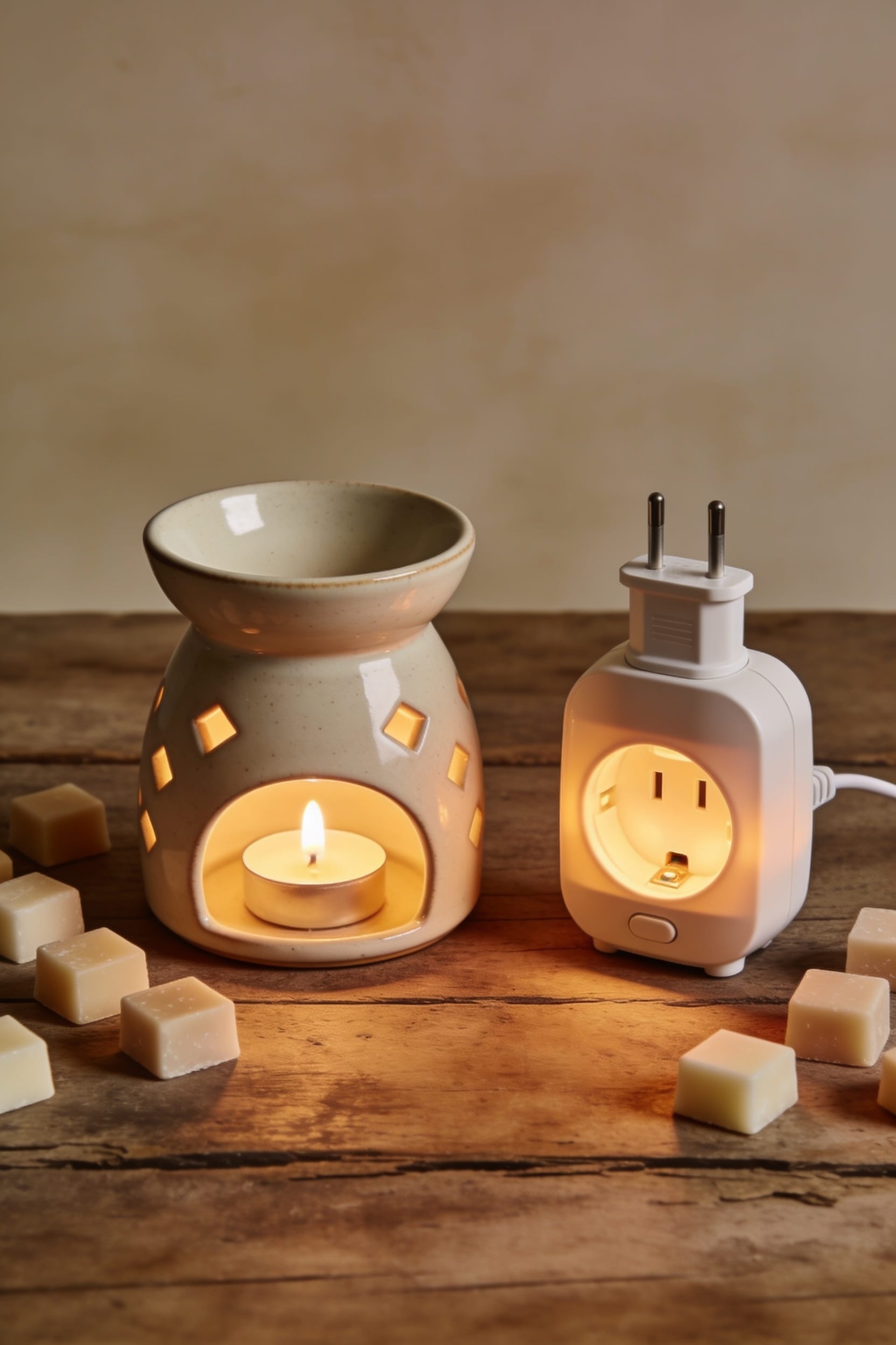 wax melts vs plug in warmers